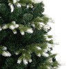 Artificial Hinged Christmas Tree Green and white PVC, PE, Metal - 4 of 4