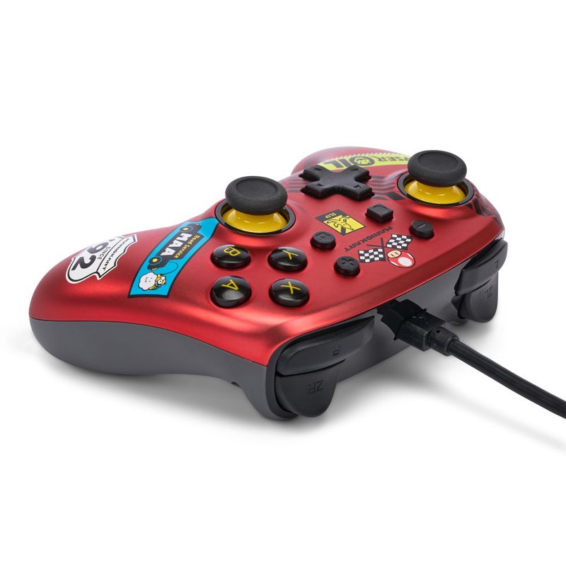 PowerA Wired Nano Controller for Nintendo Switch - Mario Kart: Racer Red, 5 of 11