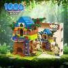 Hogokids 6 in 1 Bookhouse Building Sets, 1000pcs Building Block Sets Gift Toy for Kids Aged 6+ - 3 of 4