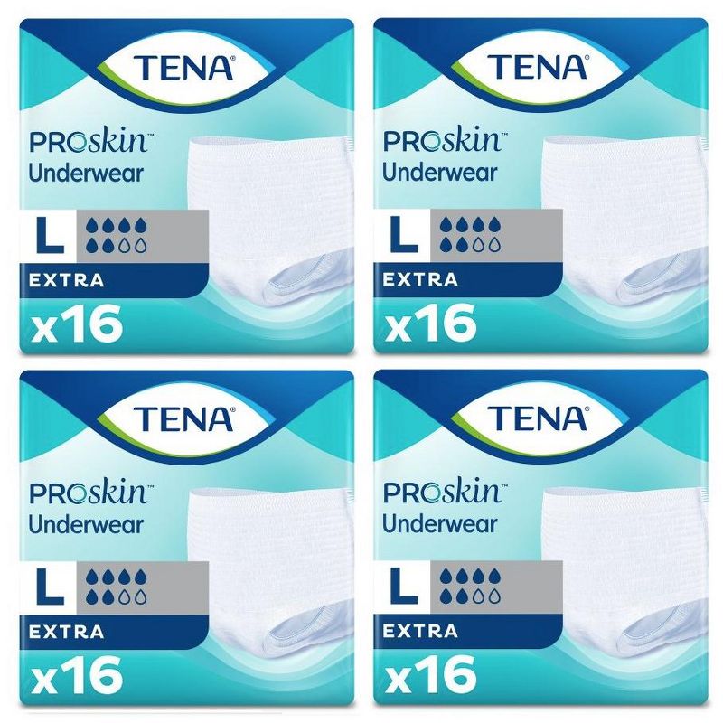 TENA ProSkin Extra Protective Incontinence Underwear, Moderate Absorbency, Unisex, 3 of 4