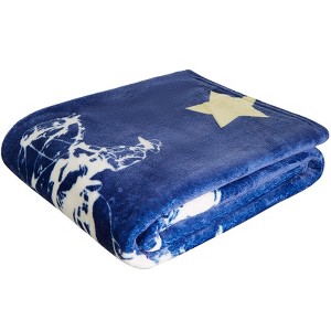 The Lakeside Collection Buckaroo Plush Throw - 1 of 4