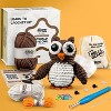 JoyBerri CrochetPals Oswald Crochet Kit with Instructional Videos & Supplies, 1 Piece - 2 of 4