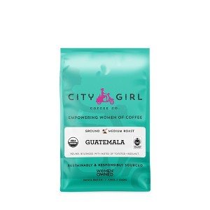 City Girl Coffee Organic Guatemala Café Femenino Medium Roast Ground Coffee - 12oz - 1 of 4