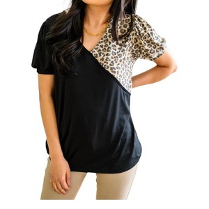 Women's Wild Surprise V-Neck Top - Haptics - 1 of 4