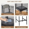 Bar Stools Set of 4, 25.2 Inch Counter Height Bar Stools with Back and Footrest - 4 of 4