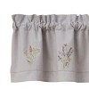 Park Designs Flowers Embroidered Lined Valance 60'' x 14'' - 3 of 3