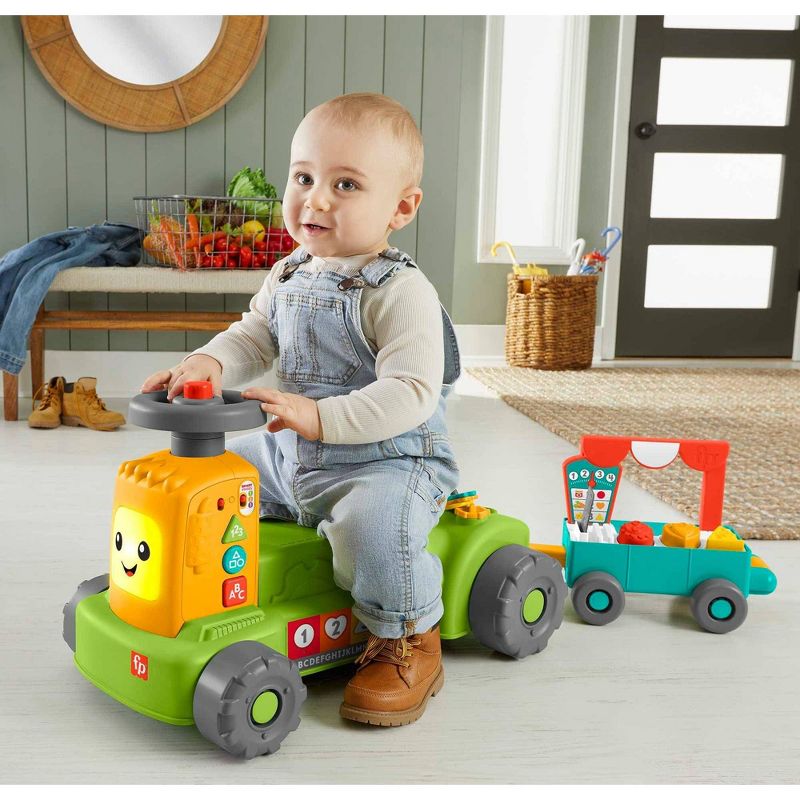 Fisher-Price Laugh &#38; Learn 4-In-1 Farm To Market Tractor, 3 of 8