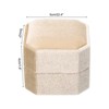 Unique Bargains Velvet Storage Display Jewelry Box - 2 of 4