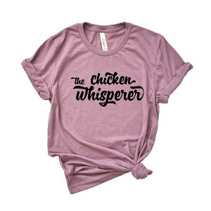 Simply Sage Market Women's The Chicken Whisperer Short Sleeve Graphic Tee - 1 of 4