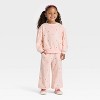 Toddler Girls' Velour Wide Leg Pants - Cat & Jack™ - 3 of 3