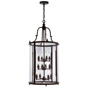 CWI Lighting,Desire 12 Light Drum Shade Chandelier With Oil Rubbed Bronze Finish - 1 of 4