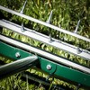 SKRAN Heavy Duty Rolling Lawn Aerator, Rotary Push Tine Spike Soil Lawn Aerator With 3-Piece Long Steel Handle For Garden Yard Grass Maintenance - 2 of 4