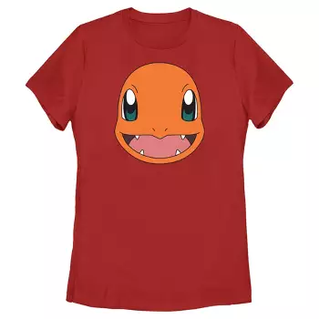 Boy's Pokemon Charmander Smile T-shirt - Red - Medium : Target