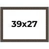 PosterPalooza | Museum Brown Picture Frame - UV Acrylic, Backing Board, Hanging Hardware Included - 2 of 4