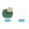 Unique Bargains Stainless Steel Adhesive Waterproof Wall Decorative Hooks and Hangers 4 Pcs - 3 of 4