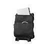 Amerileather Red Novix Garment Bag on Wheels – Rolling Travel Garment Organizer with Fold-Out Design in Genuine Leather - 4 of 4