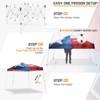 EAGLE PEAK Slant Leg Pop-up Canopy Tent Easy One Person Setup Instant Outdoor Beach Canopy Folding Portable Sports Shelter - 2 of 4