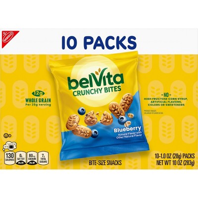 belVita Cookies Crunchy Bites Blueberry - 10oz/10ct