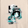 Women's - Disney Princess - Jasmine Pop Lightweight French Terry Wide Neck Long Sleeve Shirt - 2 of 4