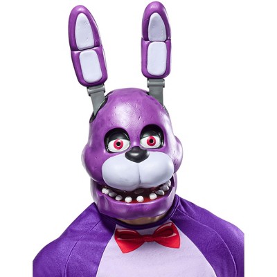 Rubies Adult Five Nights At Freddy's Bonnie Overhead Latex Mask- One Size Fits Most
