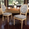 Upholstered Dining Chairs Set of 2, Solid Wood Dining Chairs with Backrest,Cushion Dining Chairs for Kitchen or Dining Room-Maison Boucle - 2 of 4