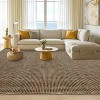 Area Rugs Ft Washable Boho Non-Slip Dining Room Soft Ultra Thin Waffle Print Bedroom Indoor Floor Carpet for Living Room - 2 of 4