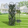 55 x 11.8 inch No Dig Dog Fence Outdoor - Rustproof Animal Barrier, Decorative Garden Fence Panels for Yard Border, Patio - 4 of 4