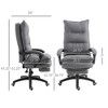 PAGED Ergonomic Office Chair High Back Computer Chair Executive Desk Chair with Swivel Wheels, Adjustable Tilt and Heigh for Office - 2 of 4