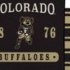 NCAA Colorado Buffaloes Varsity Plaque Double Sided Royal Plush Blanket: Sports Team Logo - 2 of 3