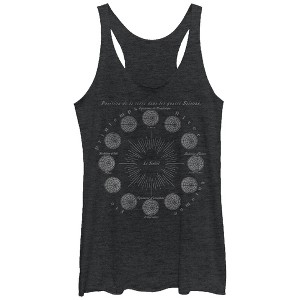 Women's Lost Gods French Four Seasons Cycle Racerback Tank Top - 1 of 3