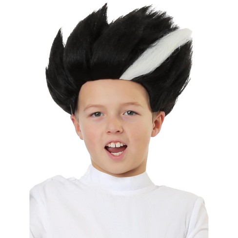 Childrens black clearance wig