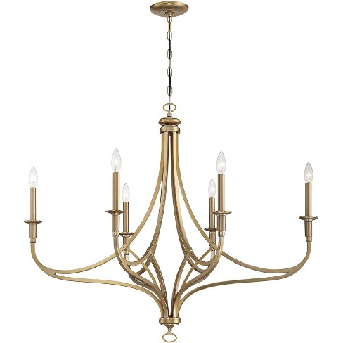 Minka Lavery Brushed Honey Gold Chandelier 40