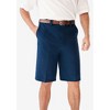 KingSize Tall Wrinkle-Free Expandable Waist Plain Front Shorts - 4 of 4