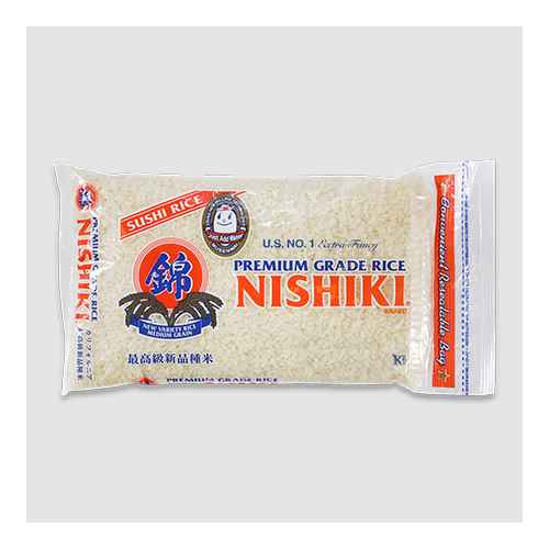 Nishiki Premium Grade White Sushi Rice - 2lbs, Kokuho Rose Premium Sushi Rice - 32oz