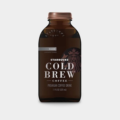 Starbucks Black Unsweetened Cold Brew Coffee - 40 Fl Oz : Target