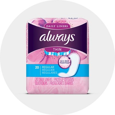 feminine hygiene pads