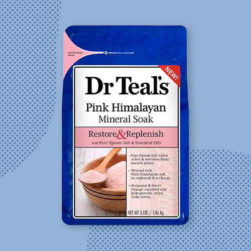 Dr Teal's Restore & Replenish Pink Himalayan Mineral Salt - 3lb