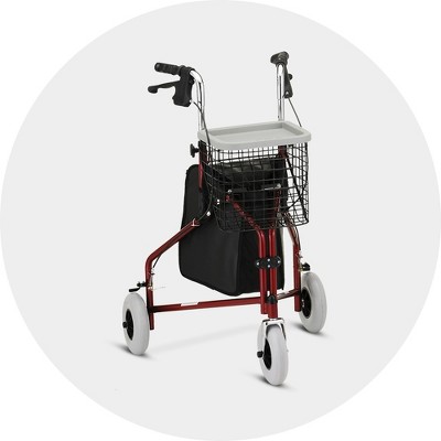 target walker with seat