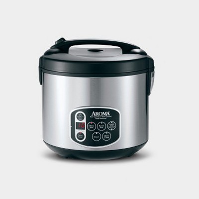 Brentwood TS-506BK 3-Cup Uncooked/6-Cup Cooked Rice Cooker, Black -  Brentwood Appliances