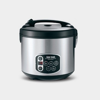 Brentwood TS-506BK 3-Cup Uncooked/6-Cup Cooked Rice Cooker, Black