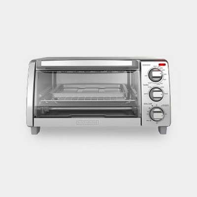 Black & Decker 6-Slice Toaster Oven Silver TO2050S - Best Buy