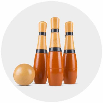 giant lawn bowling set