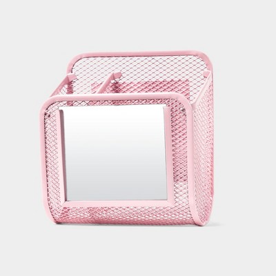 Five Star Locker Accessories, Magnetic Locker Mirror and Locker Light,  Bright Pink (38277)