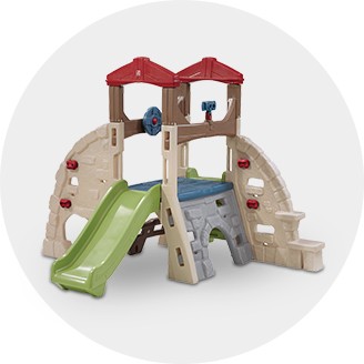 little tikes treehouse swing set target