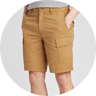 american rag shorts cargo with braided belt