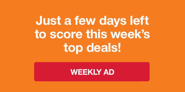 Just a few days left to score this week's top deals!