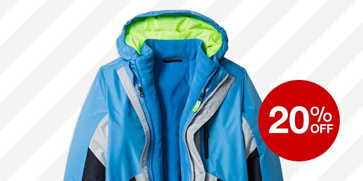 target youth jackets