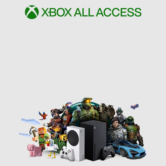 Xbox All Access: Console Xbox e mais de 100 jogos