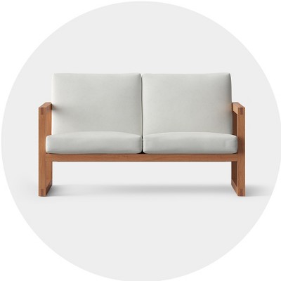 Outdoor Sofas Loveseats Target, Small Outdoor Couch