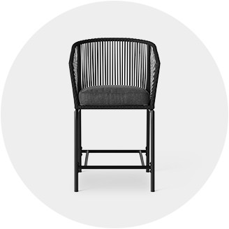 target outdoor chairs black